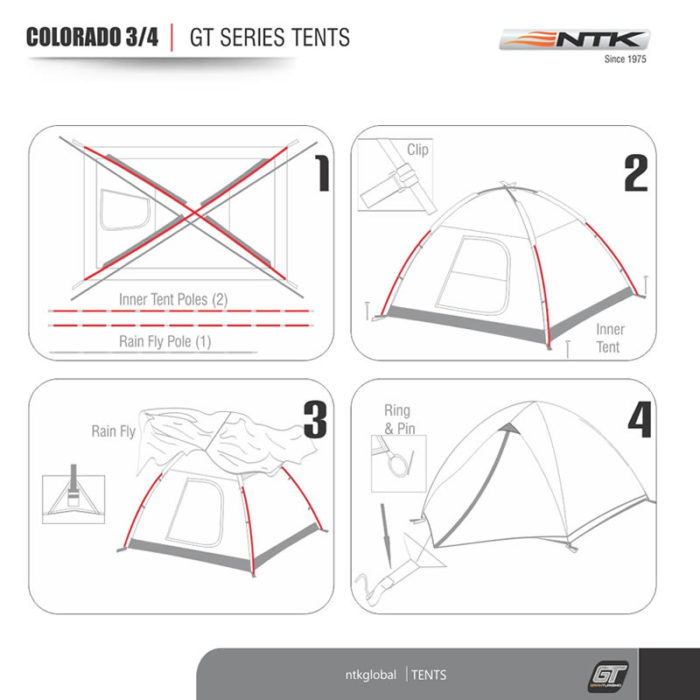 NTK Colorado GT 3/4 Tent