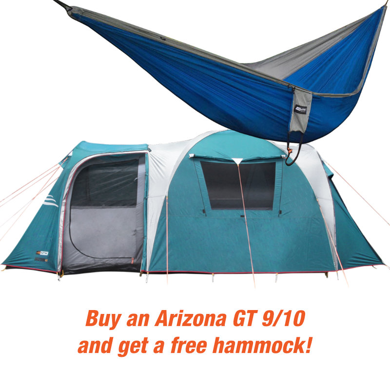 Arizona GT 9/10 Spacious Family Camping Tent | NTK USA