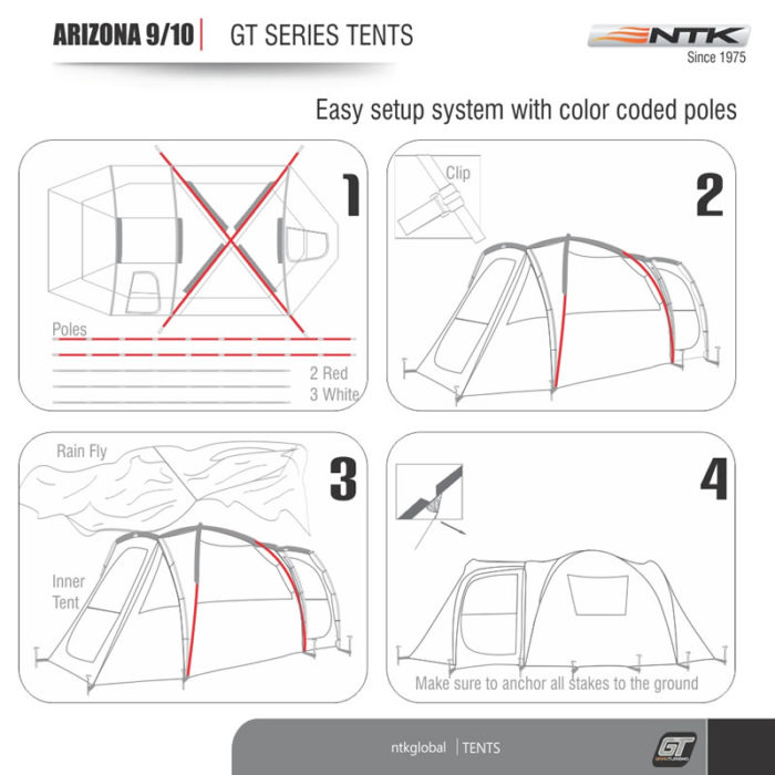 NTK Arizona GT 9/10 Tent