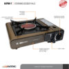 NTK Alpha-T Butane Gas Camping Stove