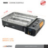 Magus NTK Portable Camping Butane Gas Stove