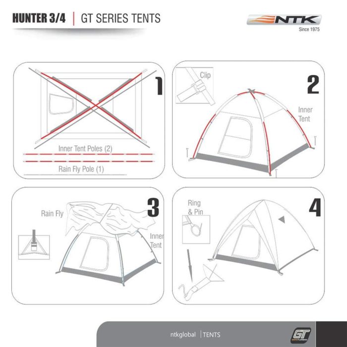 NTK Hunter GT 3/4 tent