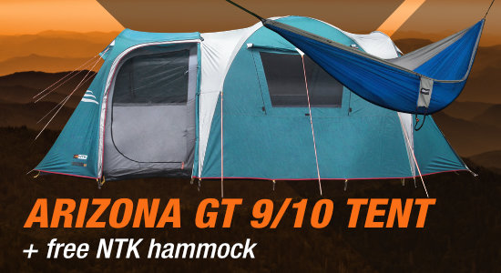 NTK Arizona GT 9/10 Tent + free hammock