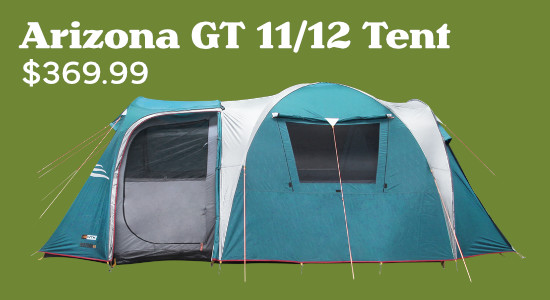 NTK Arizona GT 11/12 Family Camping Tent Special Price