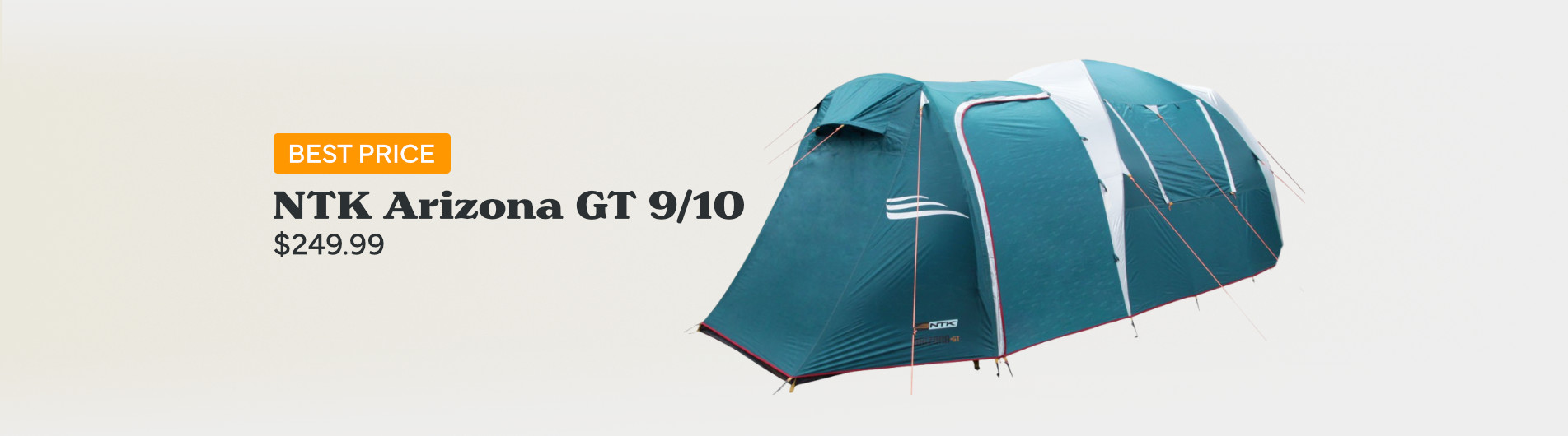 NTK Arizona GT 9/10 Person Camping Tent